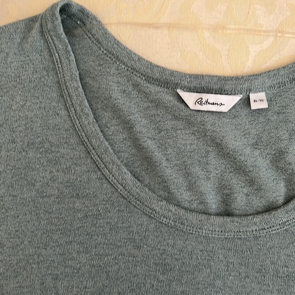 Reitmans Seafoam Heather color, soft sweater - Picture 3 of 5